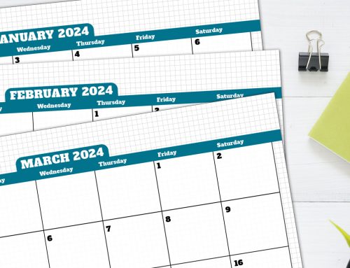 Track Your Social Media Now With this 2024 Calendar Printable