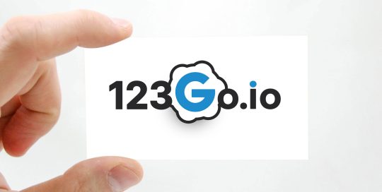 123Go.io branding: graphic artist for logo design